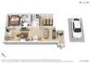 1106/241 City Road, Southbank, Vic 3006-Floorplan