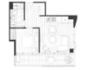 1121/8 Daly Street, South Yarra, Vic 3141-Floorplan