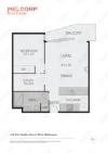 113/140 Dudley Street, West Melbourne, Vic 3003-Floorplan