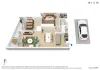 116/416A St Kilda Road, Melbourne, Vic 3004-Floorplan