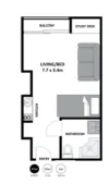118/304 Waymouth Street, Adelaide SA 5000-Floorplan