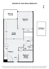 1203/470 St Kilda Road, Melbourne, Vic 3004-Floorplan