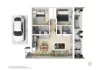 1204/101 St Kilda Road, St Kilda, Vic 3182-Floorplan
