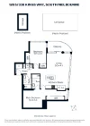 1205/338 Kings Way, South Melbourne, Vic 3205-Floorplan