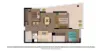 1206/27 BOARDWALK BOULEVARD, Mount Coolum, Qld 4573-Floorplan