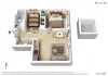 1207/20-26 Coromandel Place, Melbourne, Vic 3000-Floorplan