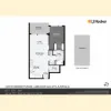1207/372 Marine Parade, Labrador, Qld 4215-Floorplan