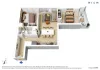 1302/560 Lonsdale Street, Melbourne, Vic 3000-Floorplan