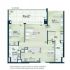 1302/99 Mill Point Rd, South Perth, WA 6151-Floorplan