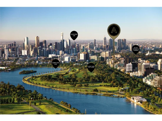 1304/14 Queens Road, Melbourne, Vic 3004-Image