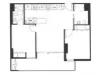 1305/272 Normanby Road, South Melbourne, Vic 3205-Floorplan