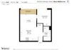 1307/105 Batman Street, West Melbourne, Vic 3003-Floorplan