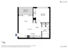 1308/408 Spencer Street, West Melbourne, Vic 3003-Floorplan