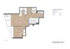 1310/2 Aqua Street, Southport, Qld 4215-Floorplan