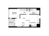 1312/220 Spencer St, Melbourne, Vic 3000-Floorplan