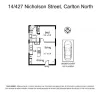 14/427 Nicholson Street, Carlton North, Vic 3054-Floorplan