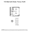 14/8 Bennett Street, Fitzroy North, Vic 3068-Floorplan