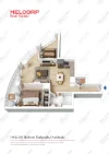 1402/241 Harbour Esplanade, Docklands, Vic 3008-Floorplan