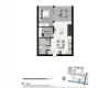 1403/95 Linton Street, Kangaroo Point, Qld 4169-Floorplan