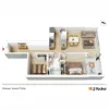 1404/1 Brewer Street, Phillip, ACT 2606-Floorplan