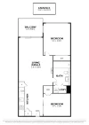 1404/470 St Kilda Road, Melbourne, Vic 3004-Floorplan