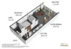 1414/39 Coventry Street, Southbank, Vic 3006-Floorplan