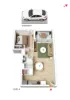 1414/568 St Kilda Road, Melbourne, Vic 3004-Floorplan