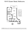 15/410 Queen Street, Melbourne, Vic 3000-Floorplan