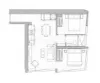 1502/560 Flinders Street, Melbourne, Vic 3000-Floorplan
