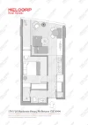 1503/23 MacKenzie Street, Melbourne, Vic 3000-Floorplan