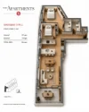 1507/289  Grey Street, South Brisbane, Qld 4101-Floorplan