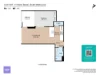 1507/41 Bank Street, South Melbourne, Vic 3205-Floorplan