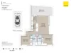 1509/12 Cunningham Street, Newstead, Qld 4006-Floorplan