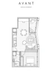 1509/60 A'beckett St, Melbourne, Vic 3000-Floorplan