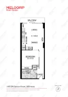 1605/280 Spencer Street, Melbourne, Vic 3000-Floorplan