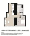 1605/371 Little Lonsdale Street, Melbourne, Vic 3000-Floorplan