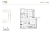 1616/628 Flinders Street, Docklands, Vic 3008-Floorplan