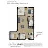 1702/510 St Pauls Terrace, Bowen Hills, Qld 4006-Floorplan