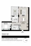 1704/130 Elizabeth Street, Sydney, NSW 2000-Floorplan