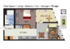 1704/2 Furzer Street, Phillip, ACT 2606-Floorplan