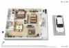 1705/118 Kavanagh Street, Southbank, Vic 3006-Floorplan