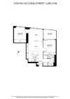 1705/160 Victoria Street, Carlton, Vic 3053-Floorplan