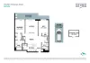 1705/88-90 George Street, Hornsby, NSW 2077-Floorplan