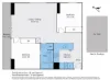1707/620 Collins Street, Melbourne, Vic 3000-Floorplan