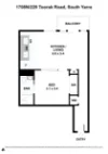 1708/229 Toorak Rd, South Yarra, Vic 3141-Floorplan