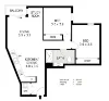 1710/283 City Road, Southbank, Vic 3006-Floorplan