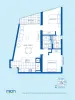 1712/81 City Road, Southbank, Vic 3006-Floorplan