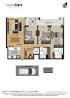 1802/13 De Clambe Drive, Castle Hill, NSW 2154-Floorplan