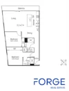 1901/250 City Road, Southbank, Vic 3006-Floorplan