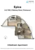 1903/9 Railway Street, Chatswood, NSW 2067-Floorplan